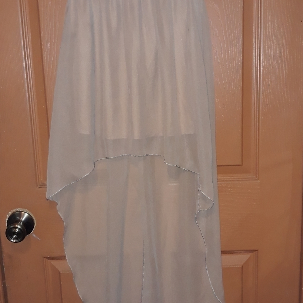 Bella D tan high low skirt size medium 5/$25